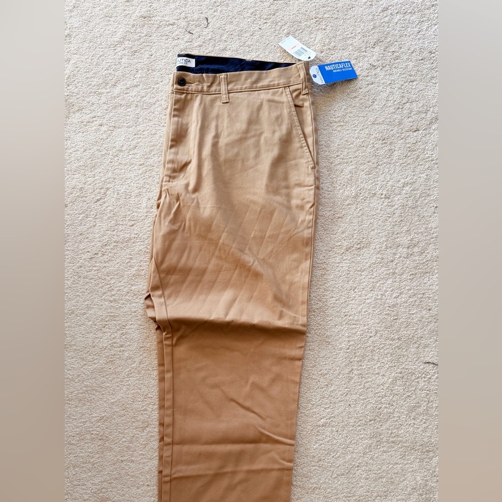 Nautica Men's Khaki Chinos